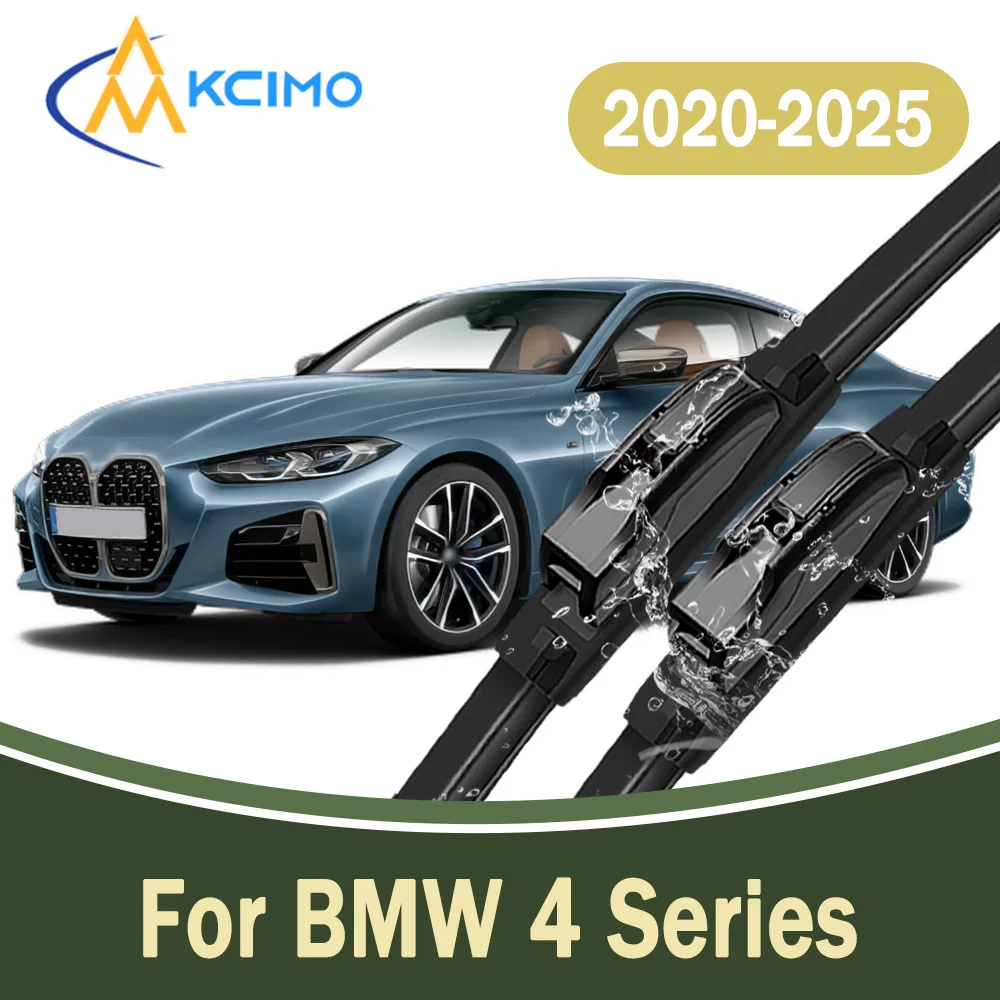 

All-Weather Front Windscreen Wiper Blades For BMW 4 Series G22 G23 2020-2025 High Quality Car Windshield Replacement Parts 2Pcs
