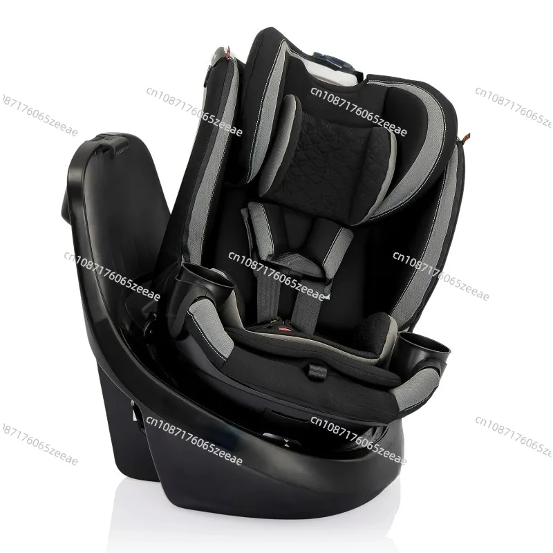 Revolve360 Slim 2-in-1 Rotational Car Seat with Quick Clean Cover Salem Black