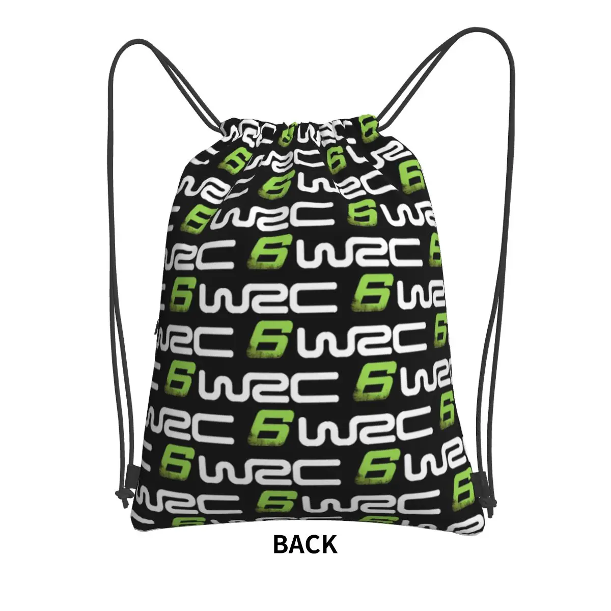 World Rally Championship WRC Backpacks Fashion Drawstring Bags Storage Bag Book Bags for Travel School