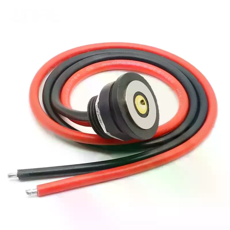 1pc Male/Female Connector Magnetic Data Cable 10a High Current Magnetic Charging Cable Single Core Contact Pogopin Connector