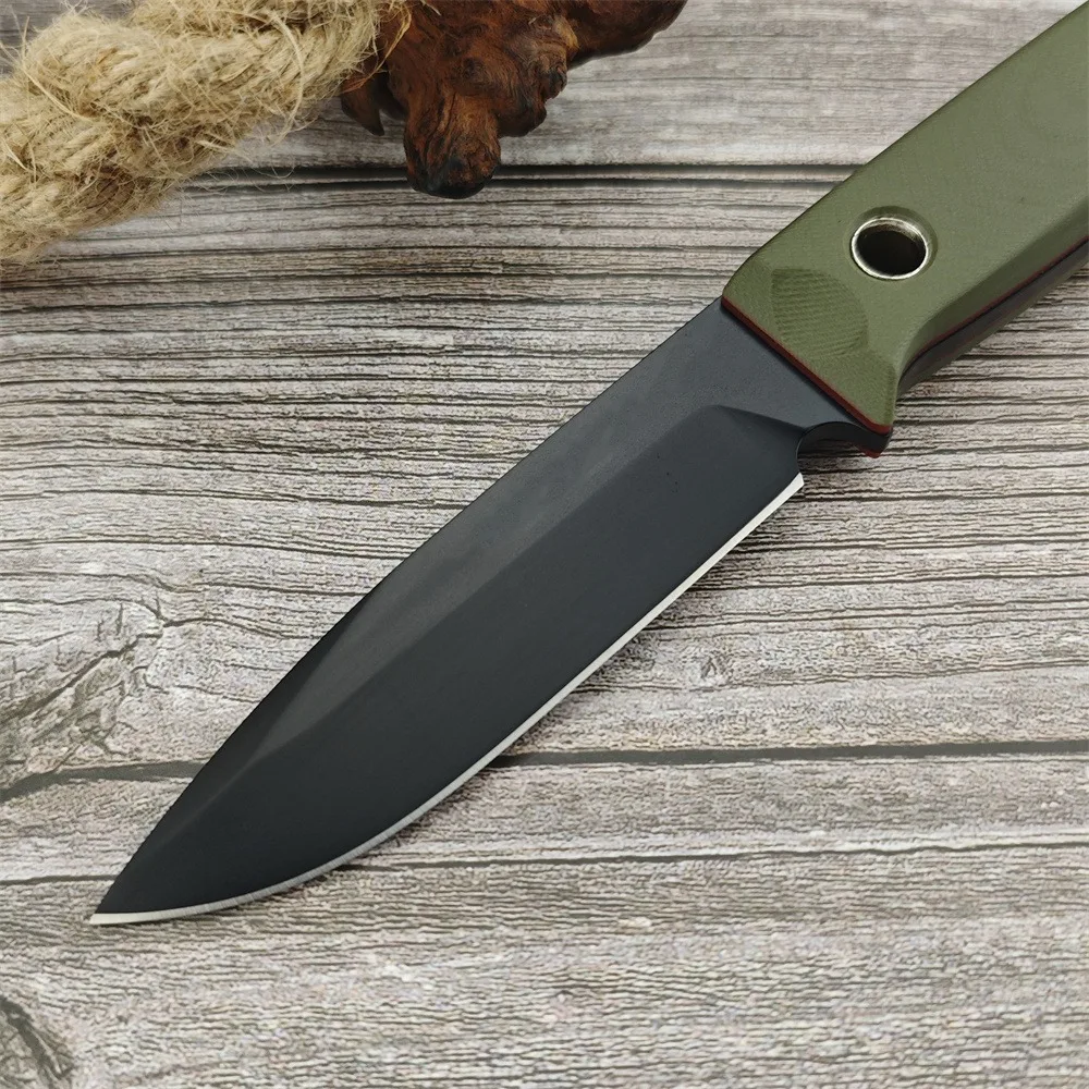 BM 163 Shane Sibert Bushcrafter D2 Steel Blade G10 Handle Tactical Mini Pocket Knife Outdoor Camping EDC Survival Hunting Knives