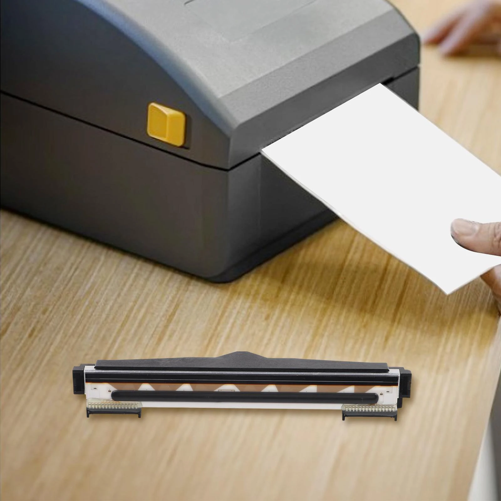 

Печатающая головка 203 точки на дюйм, термопринтер для этикеток, печатающая головка из АБС-пластика, металл, высокая надежность, стандартный размер, строгий контроль качества