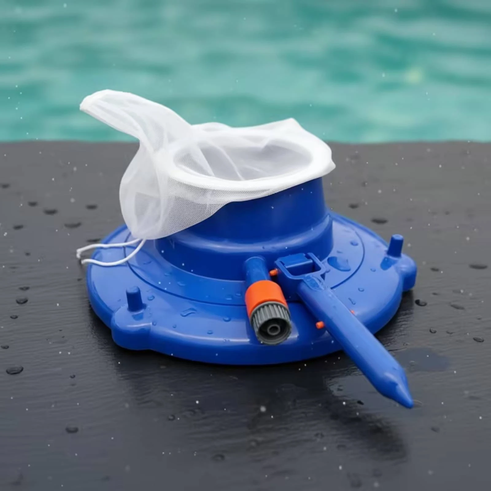 Pool Vacuum Head All-Purpose Pool Suction Head Nylon Mesh Bag Easy Empty Debris Collector Bag Premium for Swimming Pools view 5