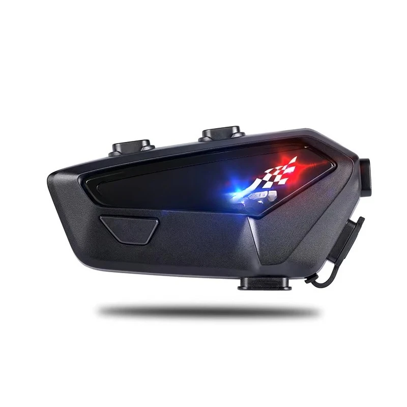 FX PRO 6 Riders 1000m Mesh Wireless for 5.1+EDR 1100mAh Battery Full Duplex Motorcycle Helmet Intercom