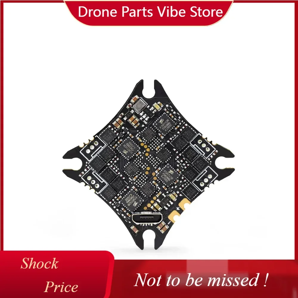 

DP HGLRC New SPECTER 15A AIO F411 Flight Controller 4in1 ESC - MPU6000 Bluejay ELRS 2.4G RX 2-4S 25.5X25.5mm for RC FPV Drones