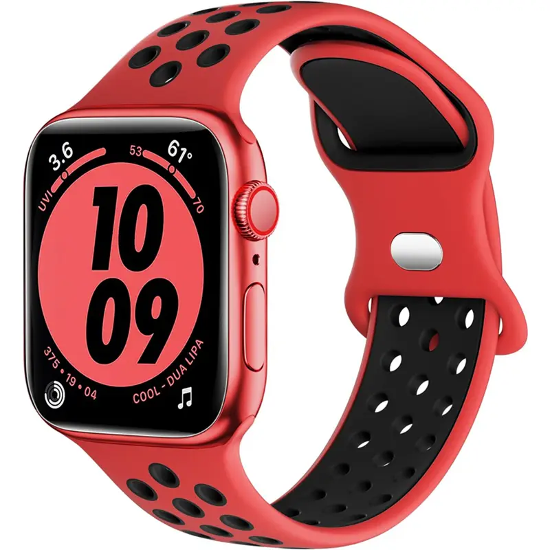 Strap For Apple Watch Band 44mm 49mm 45mm 40mm 41mm 38mm 42mm correa Breathable sports bracelet iwatch series 8 SE 7 6 5 9 Ultra - Image 21