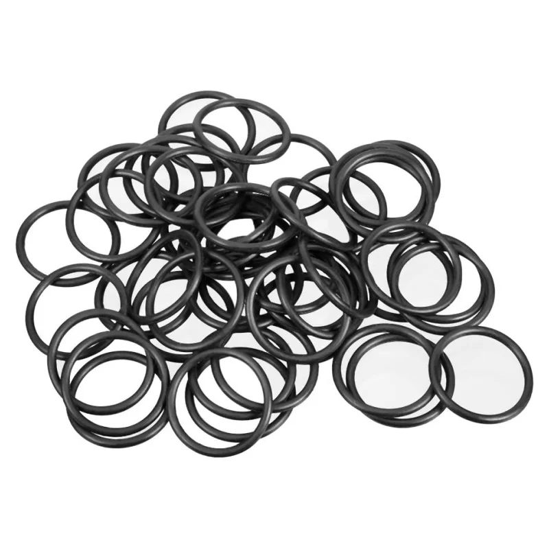 10/50pcs NBR O Ring Gasket CS 2mm OD 5mm~150mm Nitrile Butadiene Rubber Spacer Oil Resistance Washer Round Shape