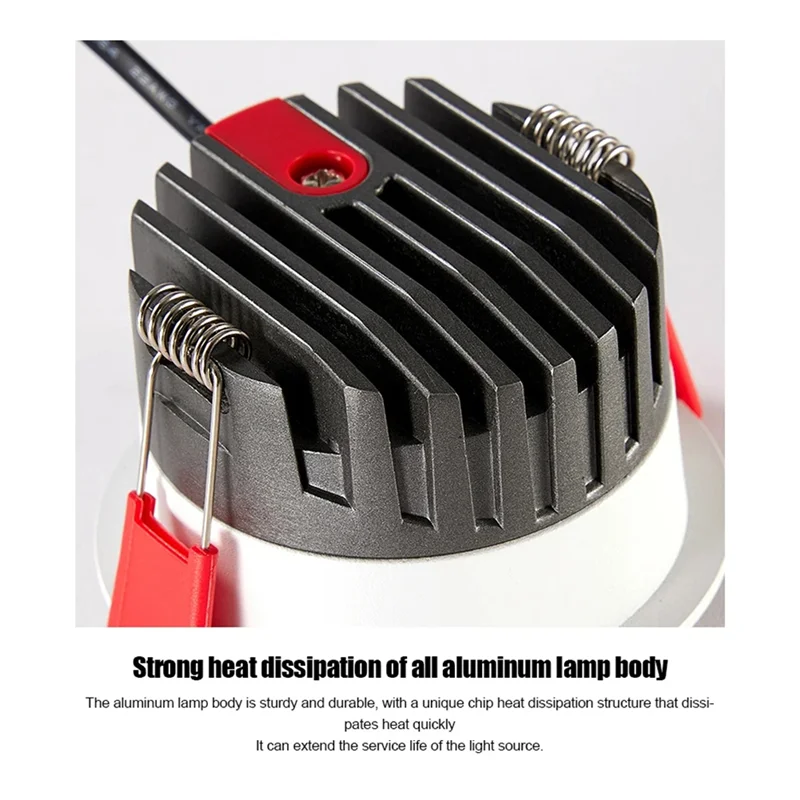 BAAR-Downlight 7W PIR Motion Sensor Reccessed Ceiling Light For Corridor Living Room Kitchen Decor Indoor Lighting