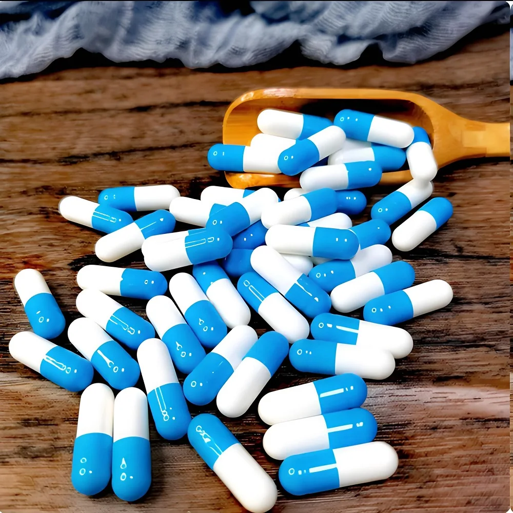 

Standard Size Gelatin Capsules Empty High Quality Hollow Hard Transparent Separated Joined for Nutritional Supplements