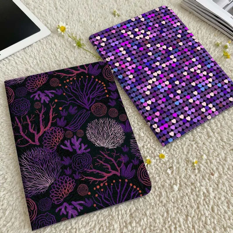 

Purple Coral Sea Pattern Gift Tablet Case For Xiaomi Redmi Mini Pad SE K 2 4 5 6 7 8 2023 2025 11 8.8 11.2 10.1 Pro