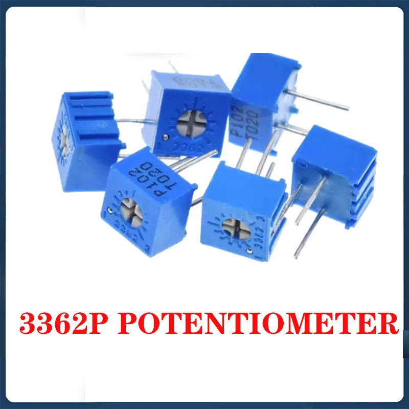 

200 шт. 3362P потенциометр 1K2K5K10K20K50K100K200K500K1M100R 200500 R C2