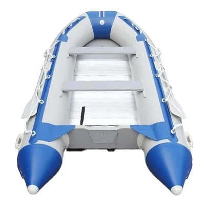 OEM ODM Hypalon PVC Inflatable Rib Boat Custom Color Sport Dinghy With Aluminum Floor