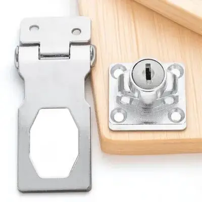 

Furniture Latch Keyed Hasp Locks for Cabinet Drawer Desk File Cabinet Wine Cabinet Lock Showcase Lock Home Office Hardware
