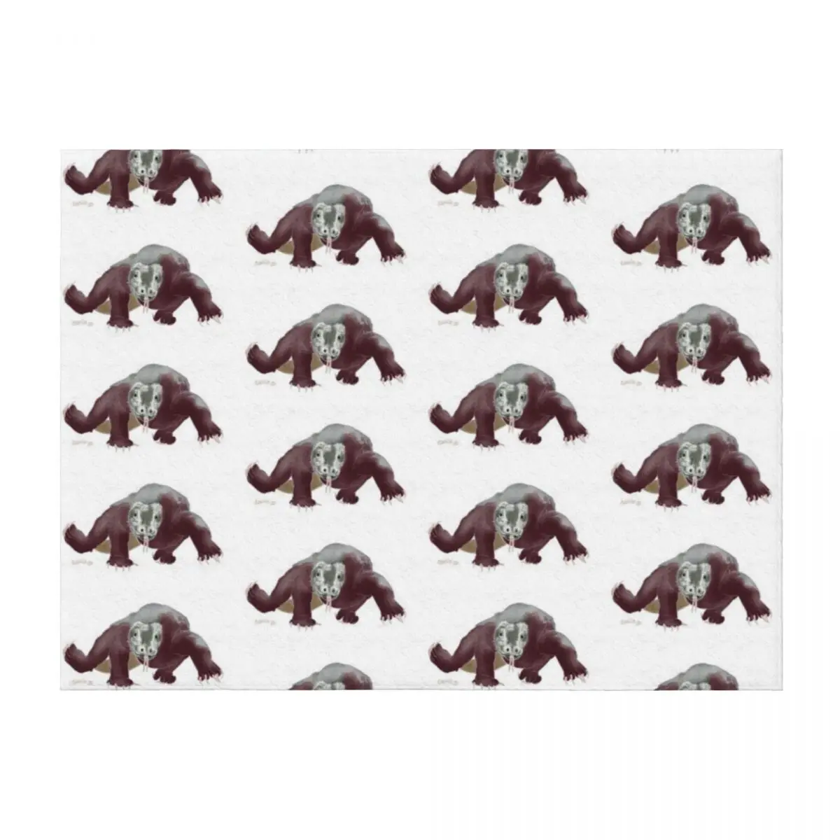 

Komodo Dragon Throw Blanket Hairys Blankets Sofas Of Decoration Luxury Shaggy Blankets