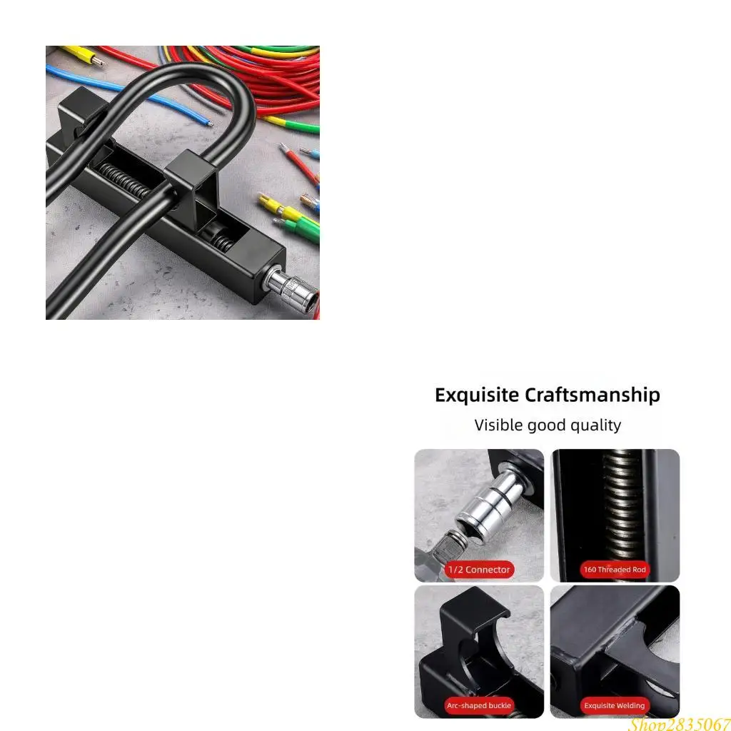 

Высокопрочный натяжитель электрических линий для алюминиевого кабеля сечением от 70 до 300², используйте 831F