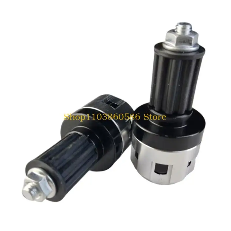 242A 2Pcs High Strength Aluminum Alloy Motorcycle Bar End Caps With Anti Slip Texture
