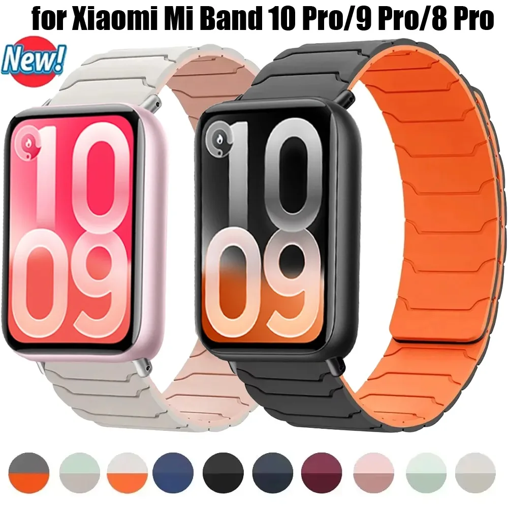 pulseira-magnetica-de-silicone-para-xiaomi-mi-band-10-pro-9-pro-8-pro-pulseira-confortavel-para-redmi-watch-6-5-4-pulseira-respiravel