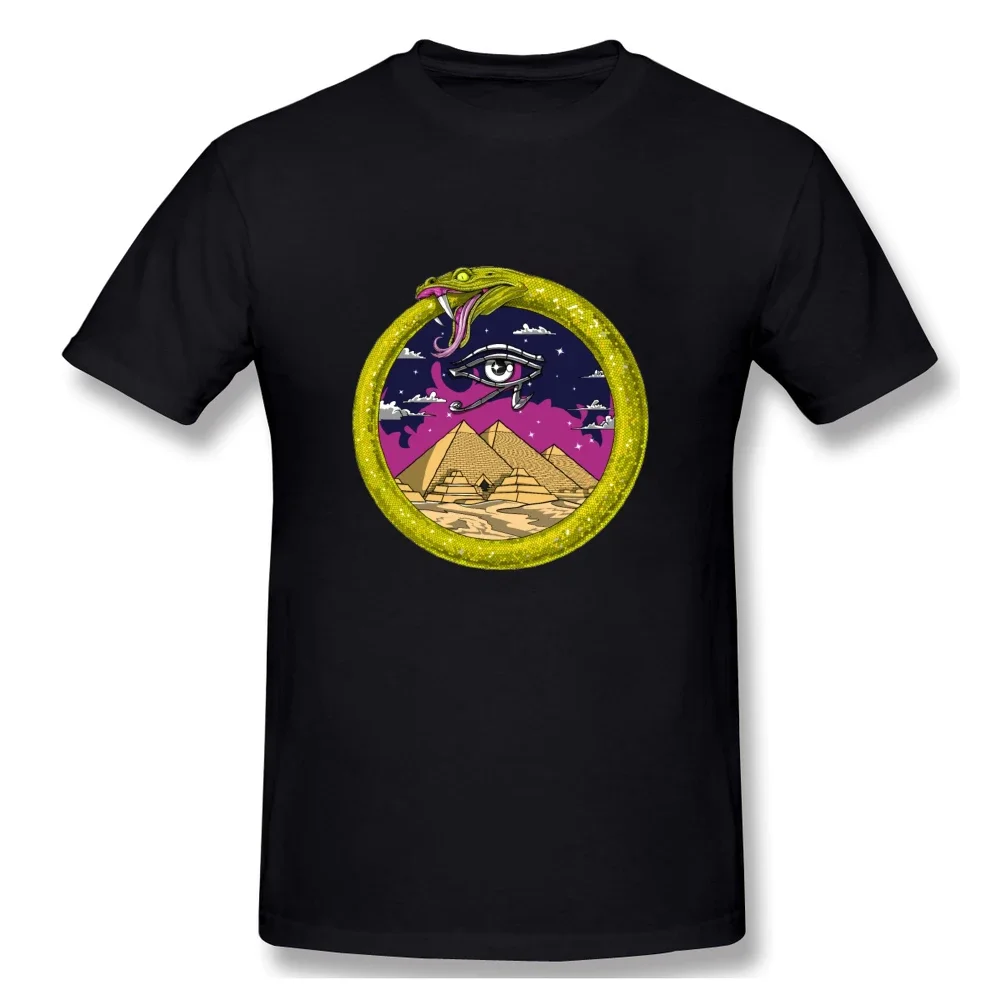 CLOOCL Eye of Horus 100% Cotton T-shirts Print Harajuku Casual Style Short Sleeve Hip Hop Tshirt Funny Men Clothes Drop Shipping
