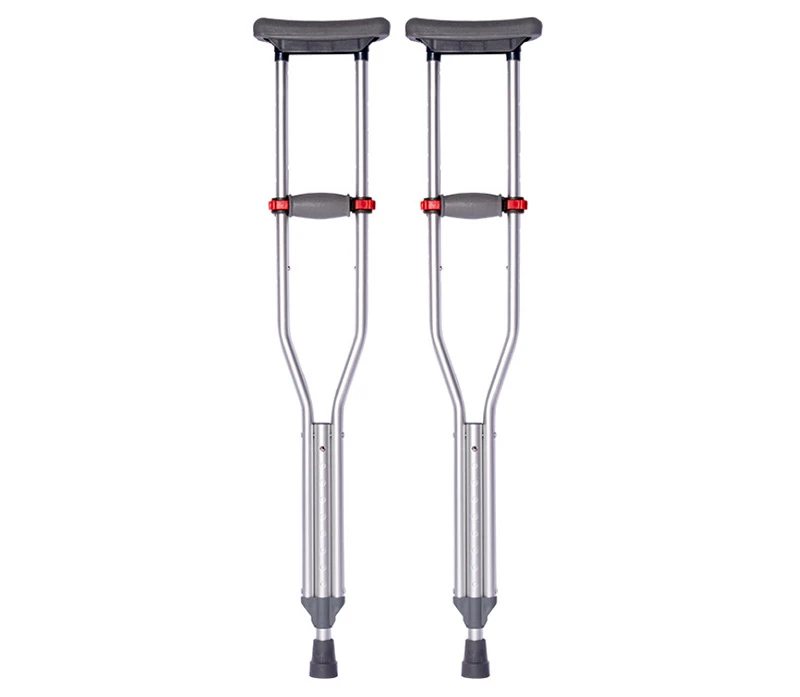 crutches elderly disabled double  walker single crutches aluminum alloy non-slip