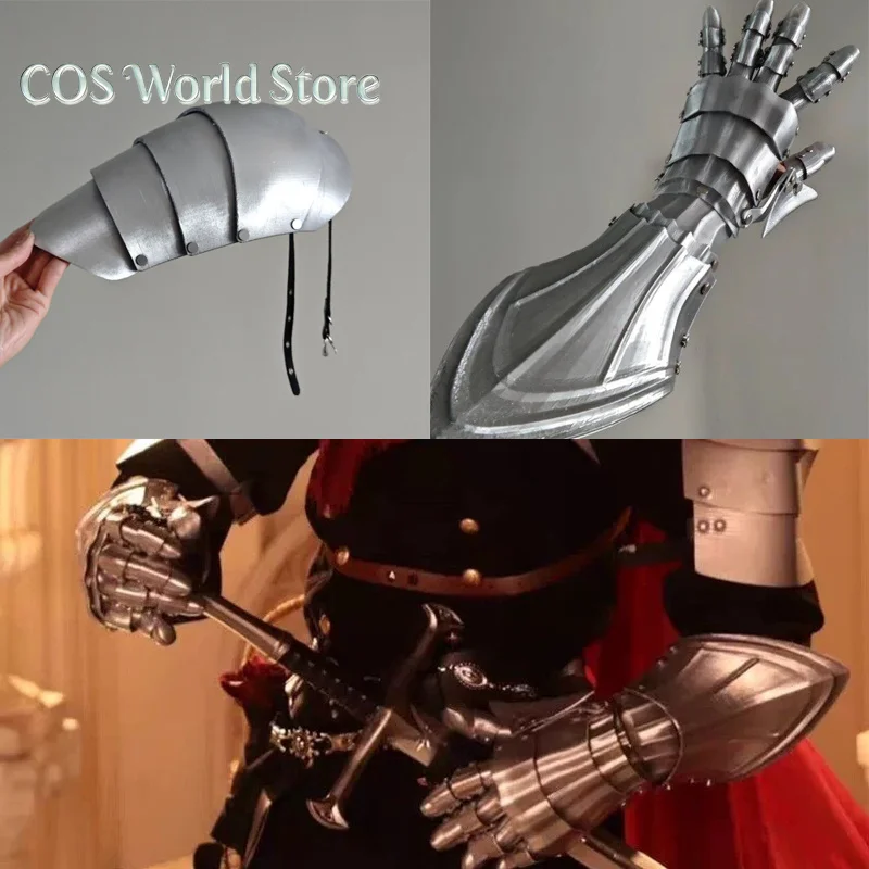

3D Printing Handmade Mechanic Long Gloves Gothic Vintage Punk Hand Mecha Sci-fi Mechanical Medieval Cosplay Costume