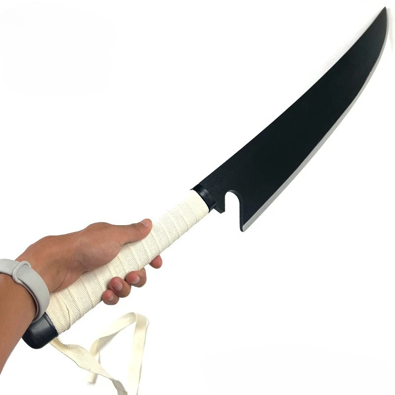 99cm/38.98in Bleach Bamboo Toys Knife Kurosaki One Household Cosplay Katana Anime Peripherals Model Props Weapons Boyfriend Gift