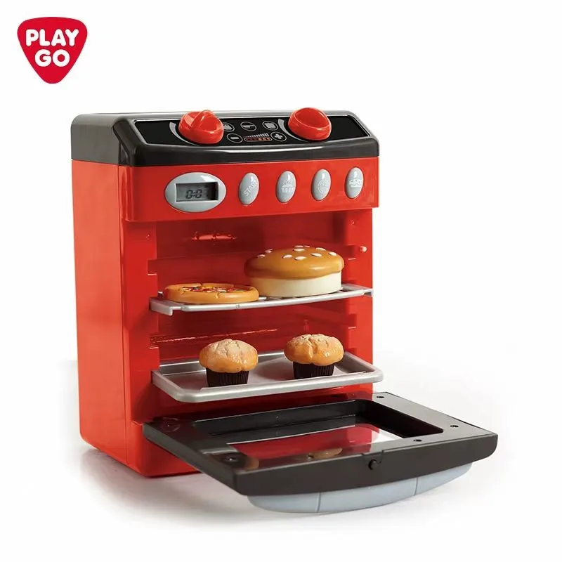 لعبة Play Go Fashion Slimline Toy Oven أجهزة مطبخ واقعية للعب التظاهري للأطفال