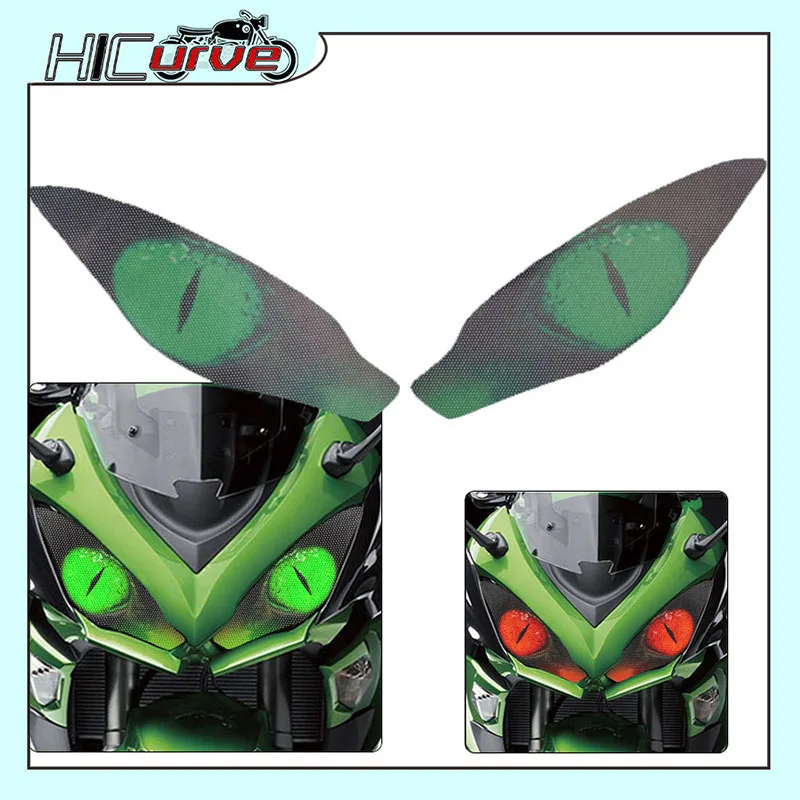 

Motorcycle 3D Front Fairing Headlight Sticker Guard Fit For Z1000SX Z1000 SX Z 1000SX NINJA1000 NINJA 1000 2017 2018