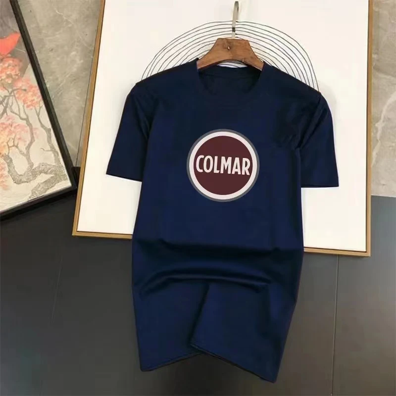 Colmar Print T Shirt Men Women Harajuku Short Sleeve Cool Oversized Amusing Graphic Tops Vintage Streetwear Versatile Daily Tee