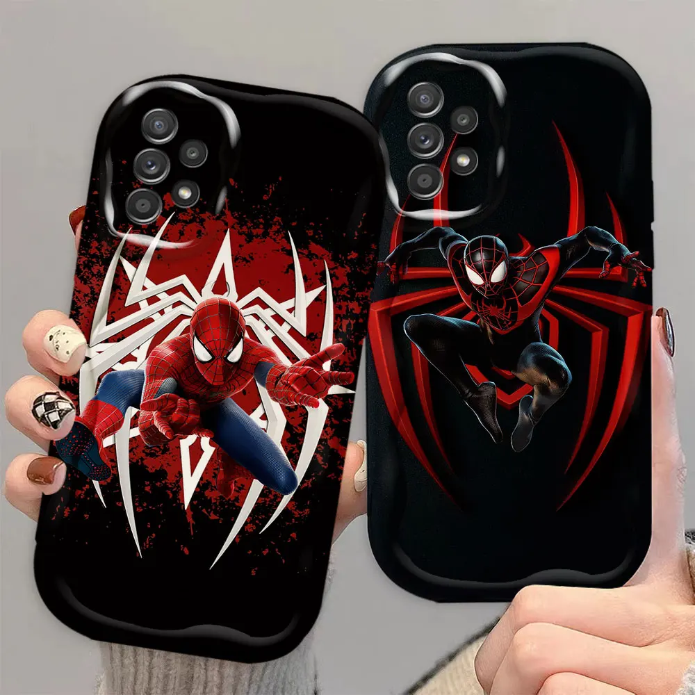 Marvel Spider-man  Phone Case FOR Samsung GALAXY J7 J2 PRIME S21 A73 A72 A71 A55 M54 A54 A53 A52 A51 A50 M40 A35 A34 S PLUS 5G