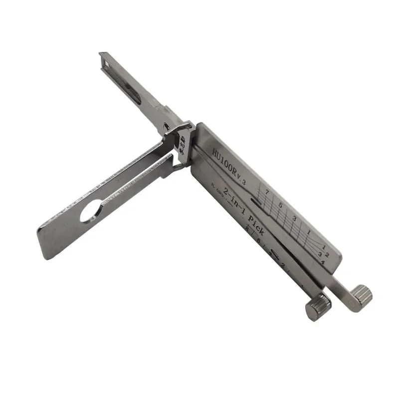 

Lishi 2 в 1, захват HU100R для дверей зажигания и декодирования, оригинальный