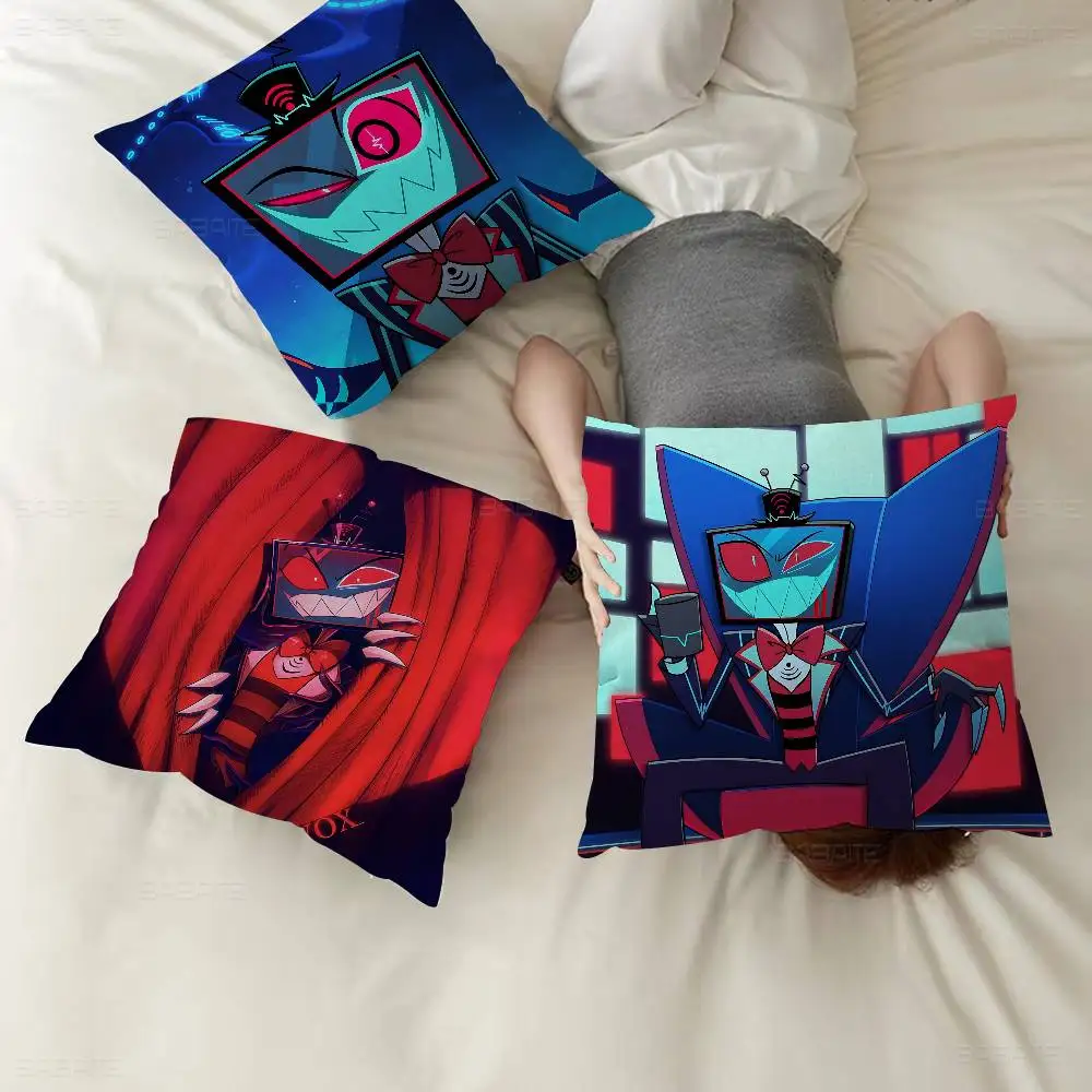 

Anime VOX Hazbin Hotel Pillow Anime Pillow Sofa Bed Head Pillow Cover Cushion Cover 45x45 Cm Fashion