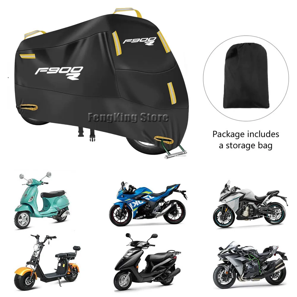 

For BMW F900R F900XR F 900 R F900 XR F 900XR Motorcycle Cover UV Protective Dustproof Snowproof Outdoors Rain Waterproof Cover