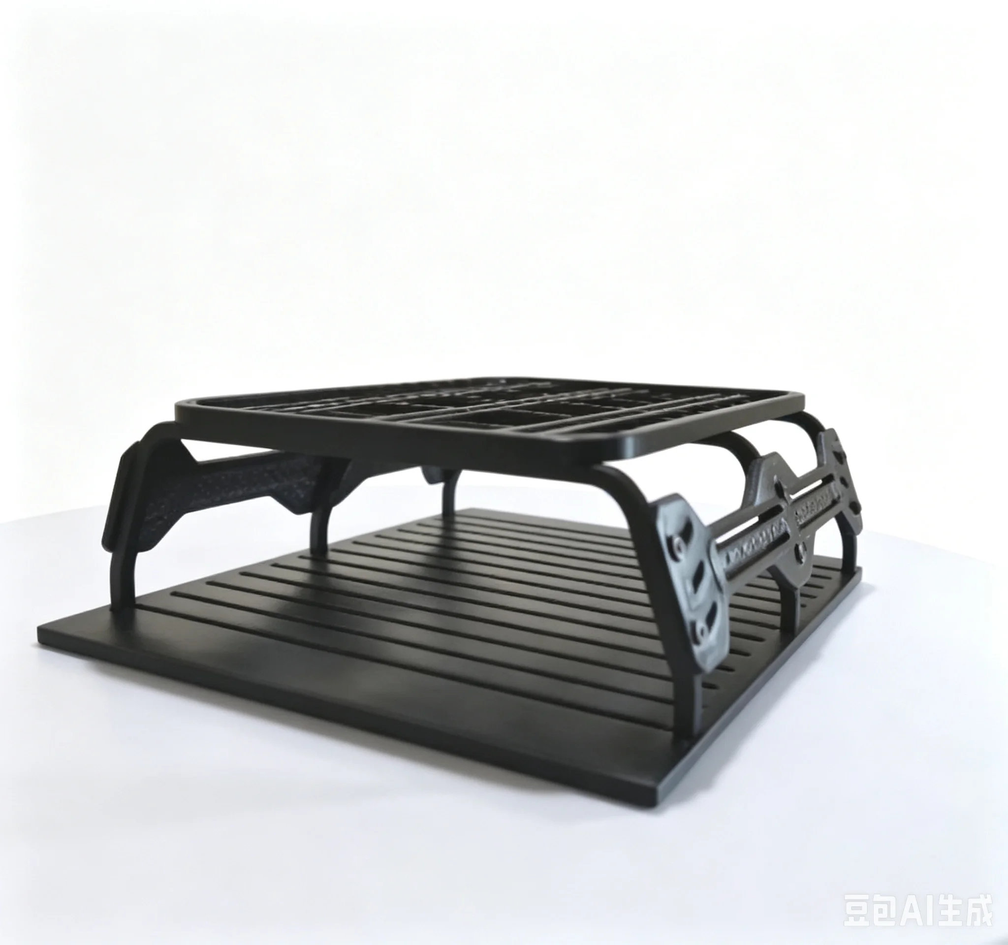 Rear Cargo Bed Roll Cage Simulation Rack Dedicated For MN82 LC79 1/12 RC Pickup Crawler Appearance Mod Parts