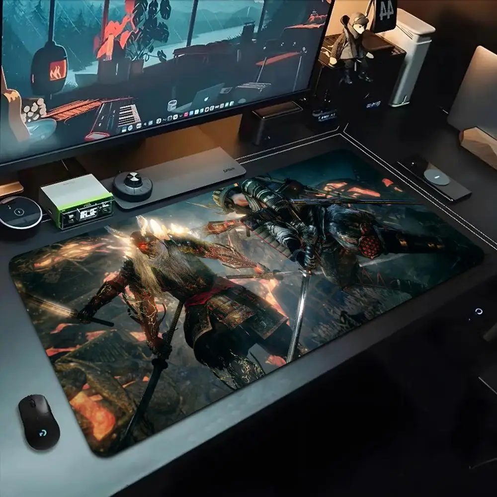

Game nioh 2 Mouse Pad 500X1000 mm Large Gaming Mousepad Gamer XL Rubber Otaku Keyboard Pad Laptop Desk Mat