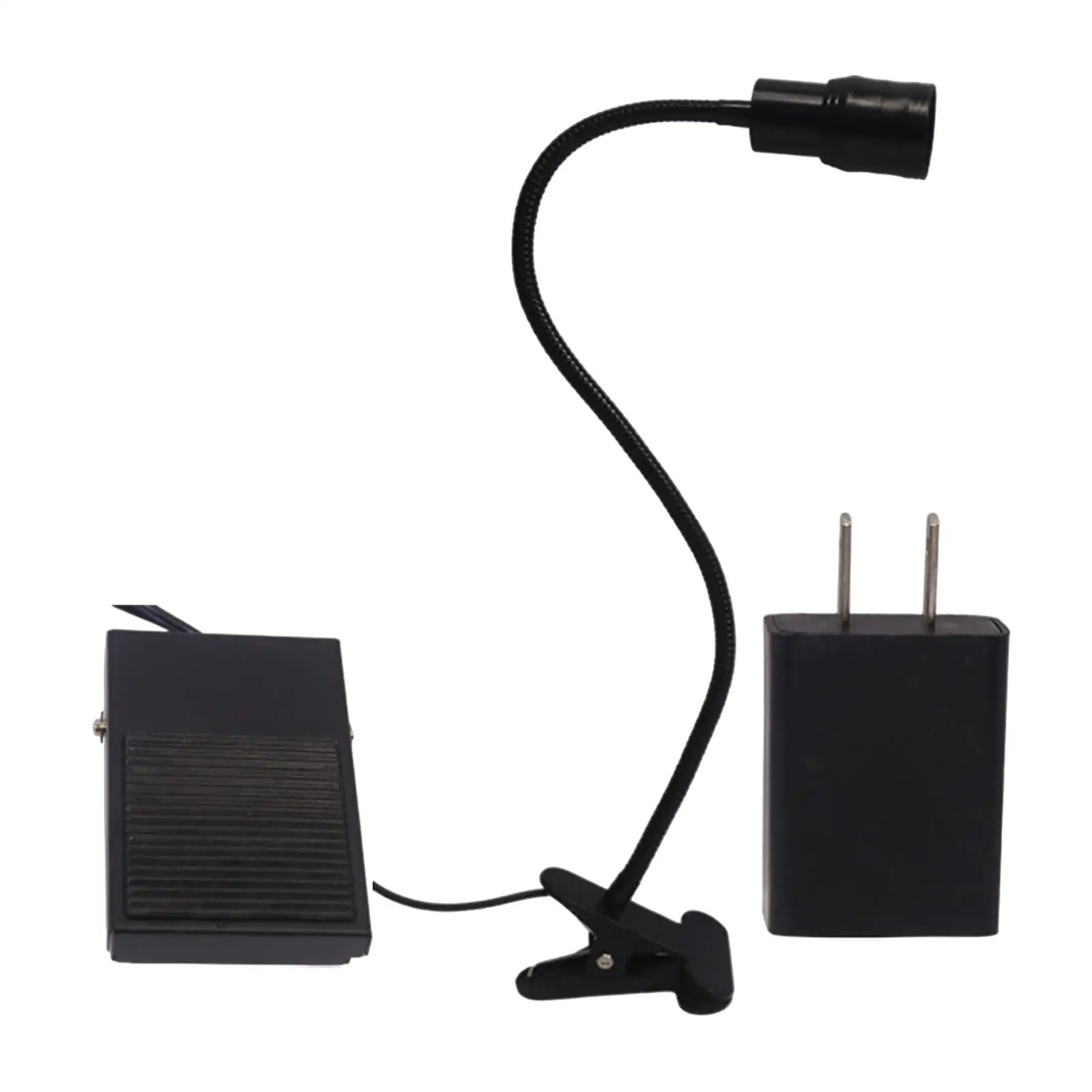 Lash Light per extension ciglia collo d'oca flessibile con pedale lampada portatile a LED per ciglia per Lash technians Salon Studio