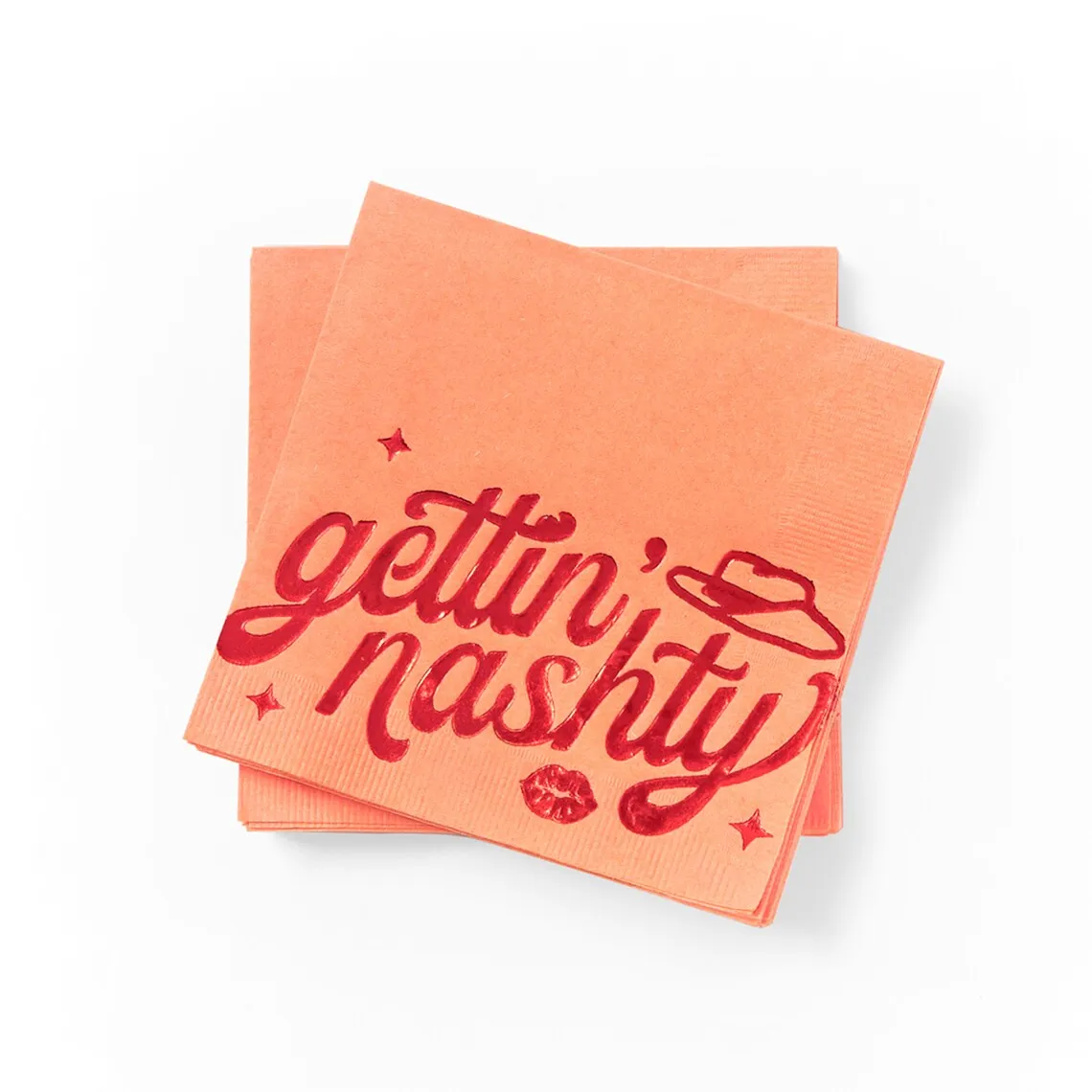 

50pcs Gettin' Nashty Party Napkins - Nashville themed party - Pack of 20 or 50 - Birthday, Bachelorette, Bachelor party - 5 inch