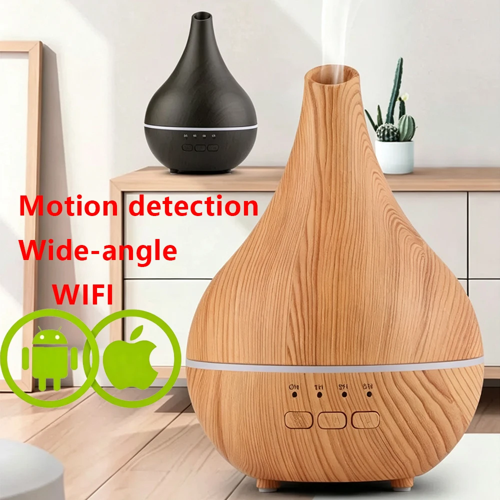 Multifunctional WIFI Home Humidifier Wide angle, motion detection Oil Aroma Diffuser  Air Mist Purifier For Home Office Bedroom