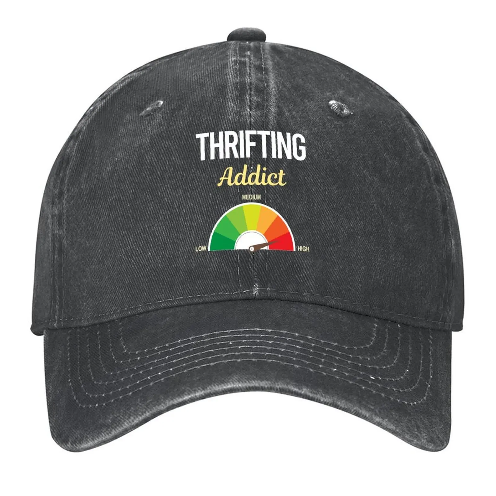 

Addict Thrifting Thrift Baseball Cap fun hats Luxury Cap Streetwear fishing caps man For Women Men's