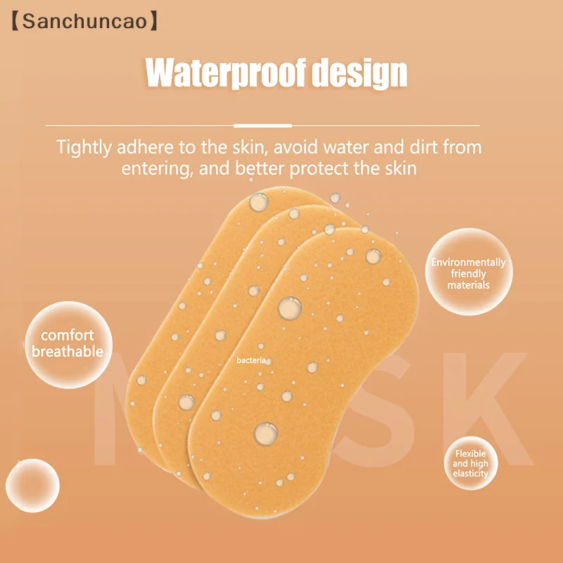 〔San〕 4/7/12/21pcs Invisible Anti-wear Sticker High Heels Anti-friction Heel Patches Waterproof And Breathable Stickers