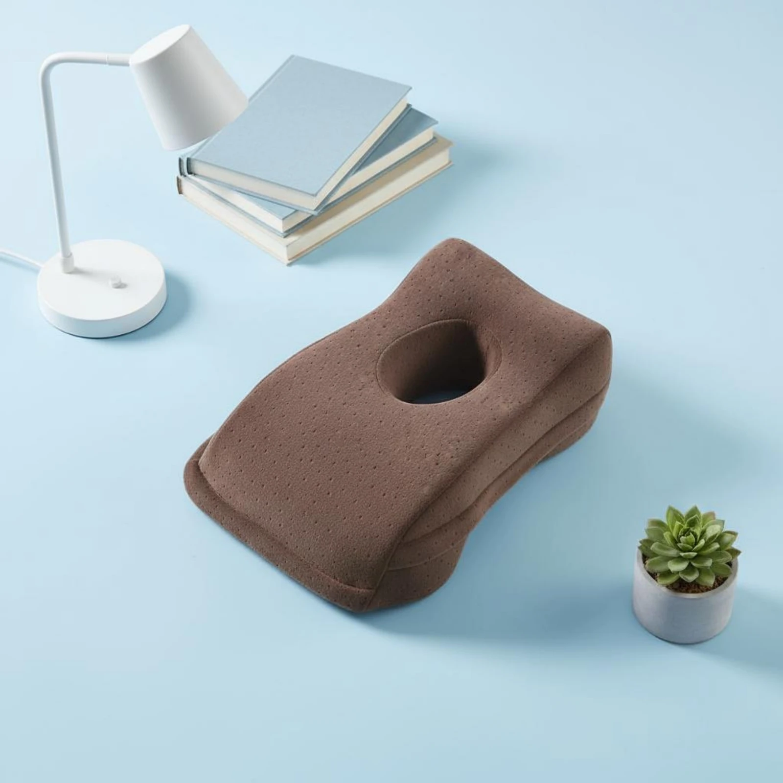 Memory Foam Rest Pillow Breathable Office Rest Pillow Ergonomic for Students