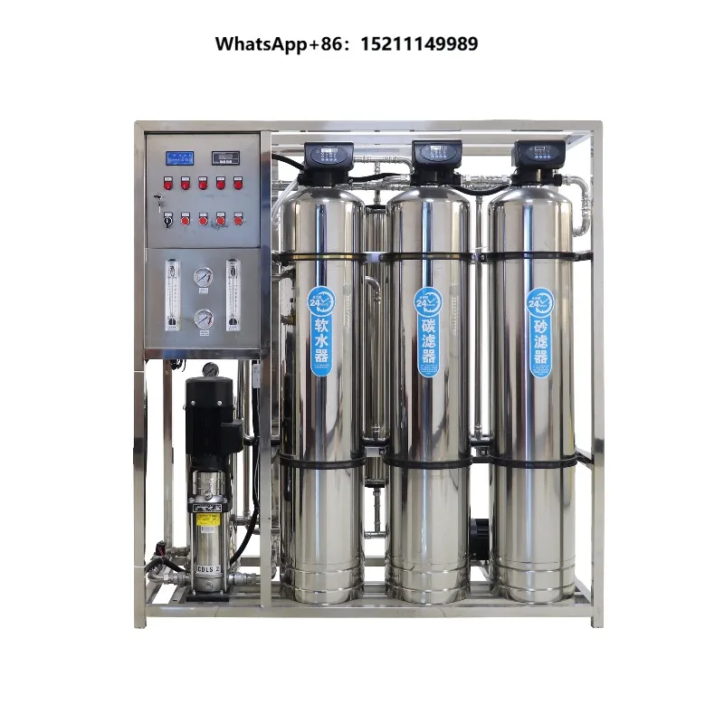 Industrial Commercial 1000L RO System Water Purifier Machine 1000 LPH Stainless Steel RO Water System Treatment Plant