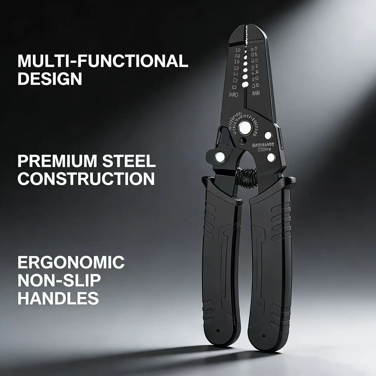Wire Stripper Machine Cable Crimper Pliers Tool for Workshop Equipment Mechanical Kit Crimping Cutter Strippings