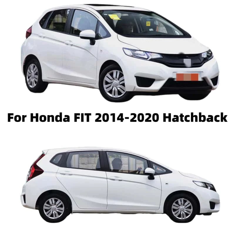 For Honda FIT 2014 2015 2016 2017 2018 2019 2020 Window Visors Rain Guard Deflector Weathershield Moulding Trim Cars Accessories