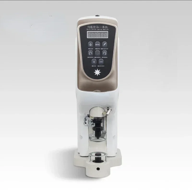 Electronic Snap Button Machine with Servo Motor - Hot Sales Industrial Grade Snap Button Maker for Business Use