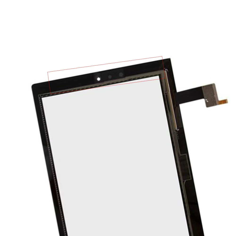 Cristal táctil AAA + probado de 10,1 pulgadas para Lenovo Yoga Tablet 2 1050 1050L 1050F Panel de cristal frontal digitalizador de pantalla táctil