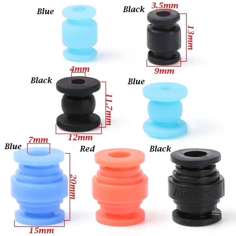 10Pcs Anti Vibration Rubber Damper Balls For F4 F7 Flight Controller Quadcopter Silicone Mount Shock Balls Drone  Camera Gimbal