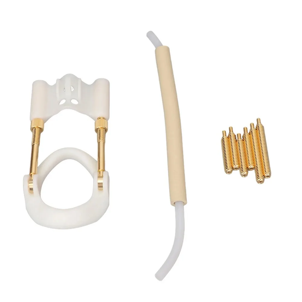 Portable Male Bracket Kit Stretching Effective Men Penile Support Stretcher Adjustable Massage Gold Brace Penile Traction Device