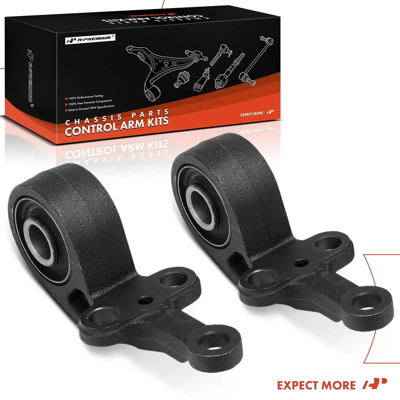 A-Premium 2x Front Lower Rearward Control Arm Bushing Kit for Nissan Sentra 2000 2001 2002 2003 2004 2005 2006