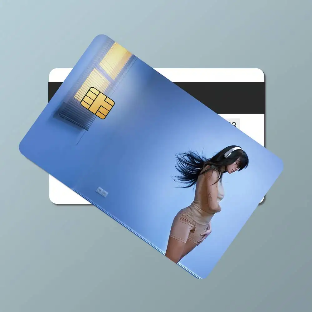 ملصقات جلدية لبطاقة الائتمان من Singer A-Aitana لبطاقة البنك والحافلة المتروية هدية مقاومة للماء #4