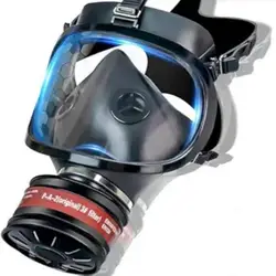 Full face gas mask chemical respirator filter self-priming mask nuclear contamination protection,MF14/87 type Gas Mask